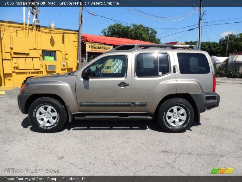 Granite Metallic / Desert/Graphite 2005 Nissan Xterra Off Road