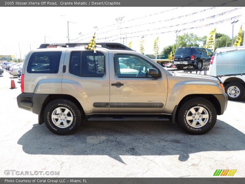 Granite Metallic / Desert/Graphite 2005 Nissan Xterra Off Road