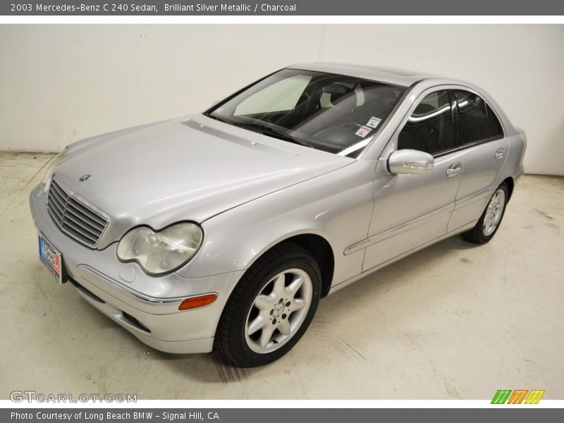 Brilliant Silver Metallic / Charcoal 2003 Mercedes-Benz C 240 Sedan