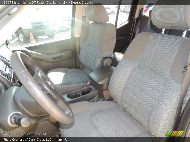 Granite Metallic / Desert/Graphite 2005 Nissan Xterra Off Road