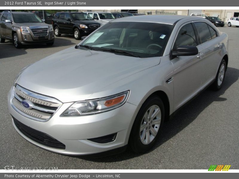 Ingot Silver / Light Stone 2012 Ford Taurus SE