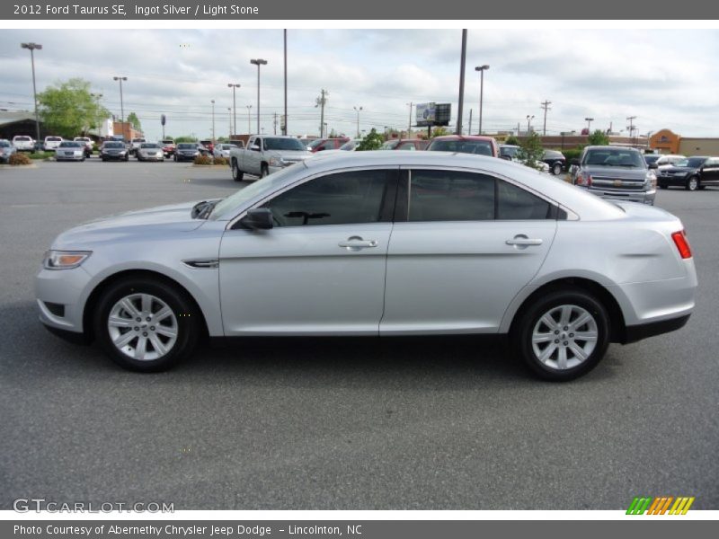 Ingot Silver / Light Stone 2012 Ford Taurus SE