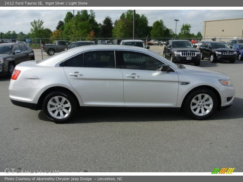 Ingot Silver / Light Stone 2012 Ford Taurus SE