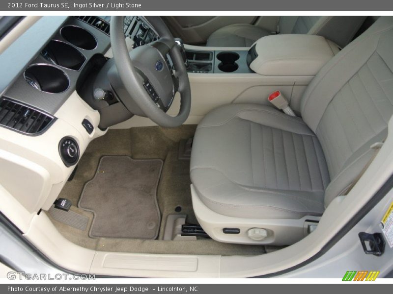 Ingot Silver / Light Stone 2012 Ford Taurus SE