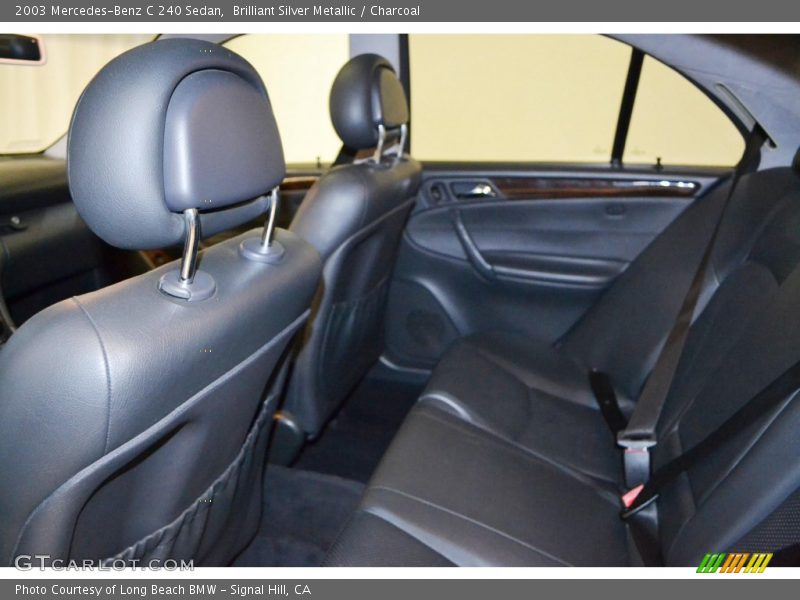 Brilliant Silver Metallic / Charcoal 2003 Mercedes-Benz C 240 Sedan