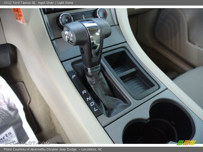 Ingot Silver / Light Stone 2012 Ford Taurus SE