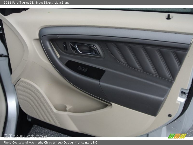 Ingot Silver / Light Stone 2012 Ford Taurus SE
