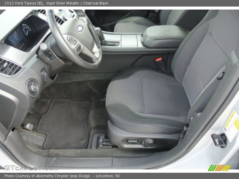 Ingot Silver Metallic / Charcoal Black 2013 Ford Taurus SEL
