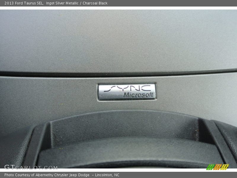 Ingot Silver Metallic / Charcoal Black 2013 Ford Taurus SEL