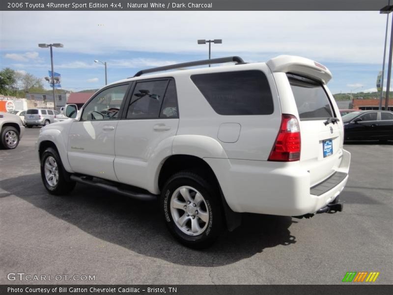 Natural White / Dark Charcoal 2006 Toyota 4Runner Sport Edition 4x4