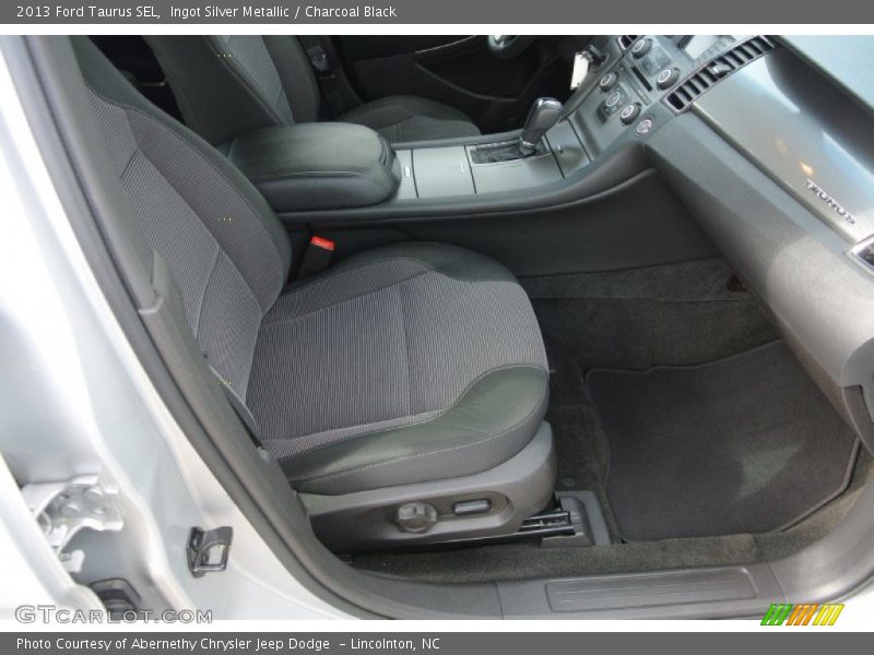 Ingot Silver Metallic / Charcoal Black 2013 Ford Taurus SEL