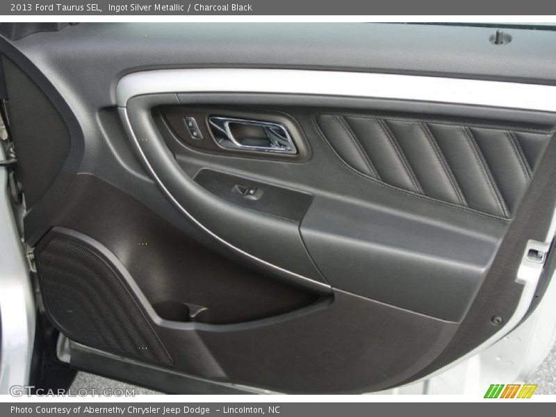 Ingot Silver Metallic / Charcoal Black 2013 Ford Taurus SEL