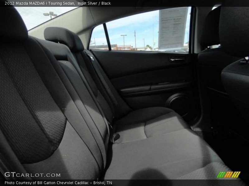 Ingot Silver / Black 2012 Mazda MAZDA6 i Touring Sedan