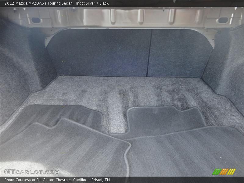 Ingot Silver / Black 2012 Mazda MAZDA6 i Touring Sedan