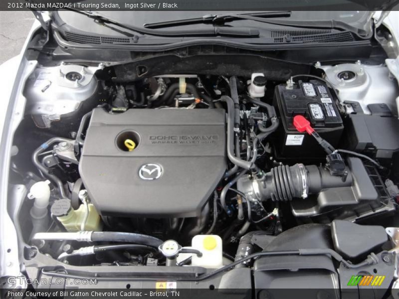 Ingot Silver / Black 2012 Mazda MAZDA6 i Touring Sedan