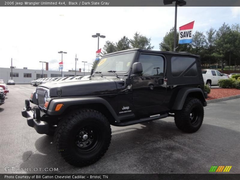 Black / Dark Slate Gray 2006 Jeep Wrangler Unlimited 4x4