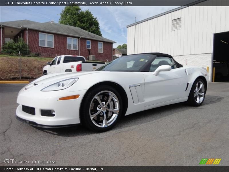 Front 3/4 View of 2011 Corvette Grand Sport Convertible