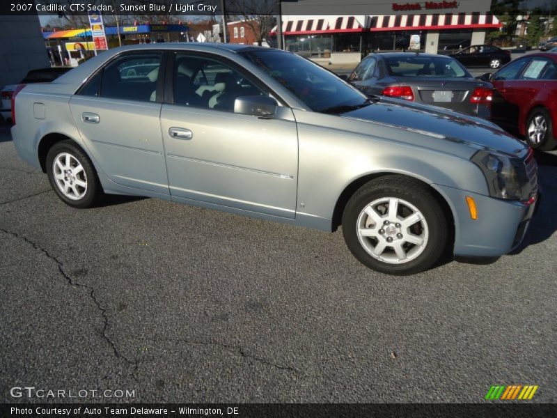  2007 CTS Sedan Sunset Blue