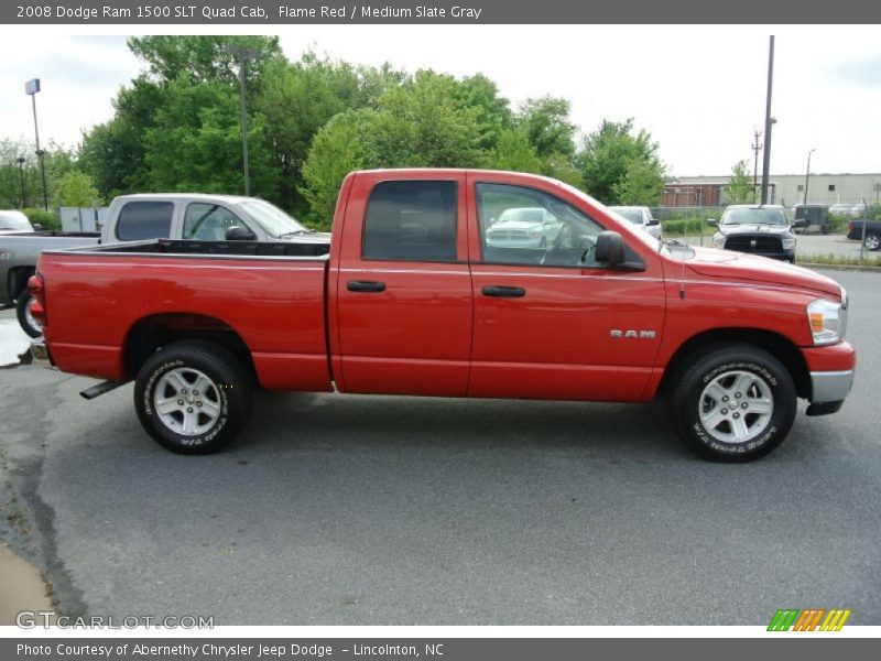  2008 Ram 1500 SLT Quad Cab Flame Red