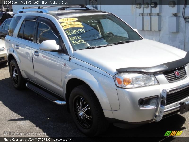 Silver Nickel / Gray 2006 Saturn VUE V6 AWD