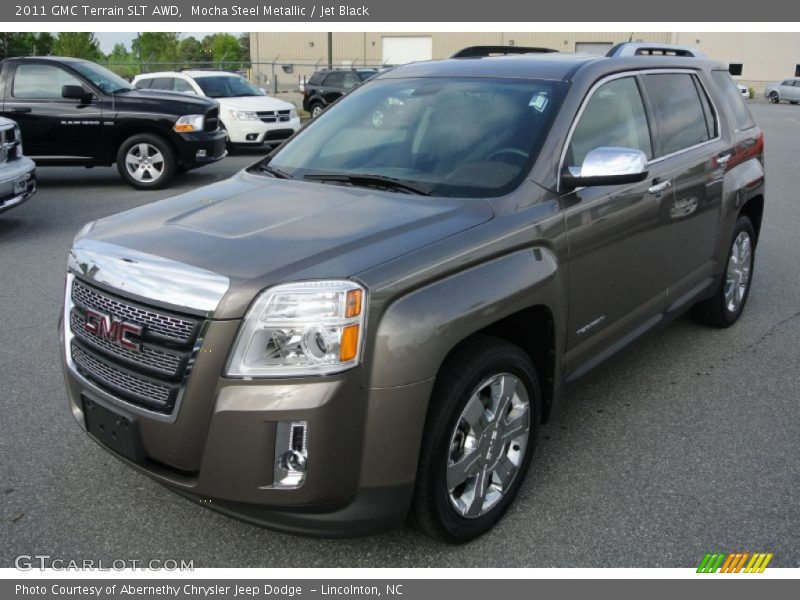 Mocha Steel Metallic / Jet Black 2011 GMC Terrain SLT AWD
