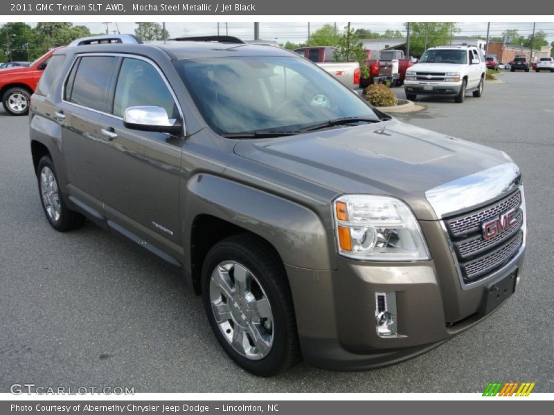 Mocha Steel Metallic / Jet Black 2011 GMC Terrain SLT AWD