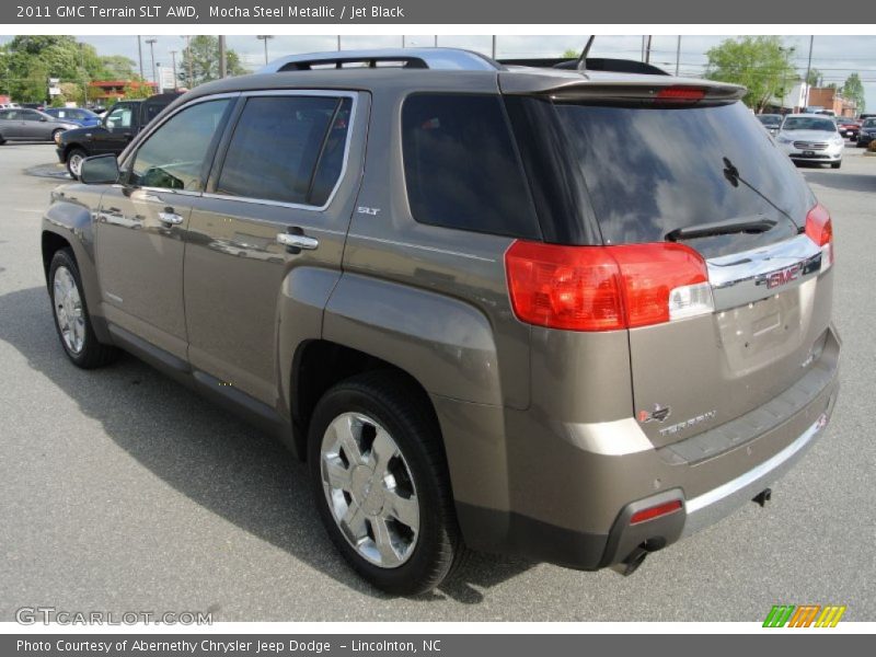 Mocha Steel Metallic / Jet Black 2011 GMC Terrain SLT AWD