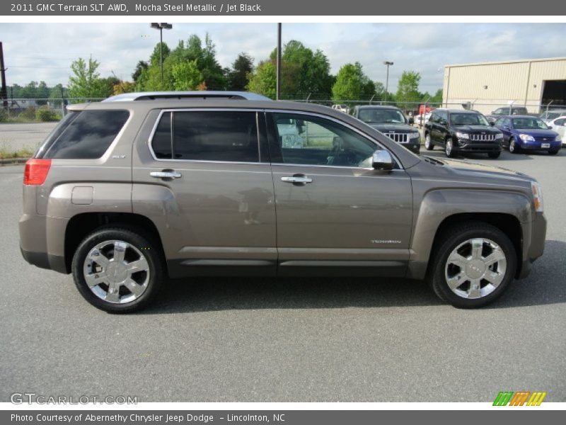 Mocha Steel Metallic / Jet Black 2011 GMC Terrain SLT AWD