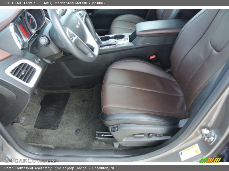 Mocha Steel Metallic / Jet Black 2011 GMC Terrain SLT AWD