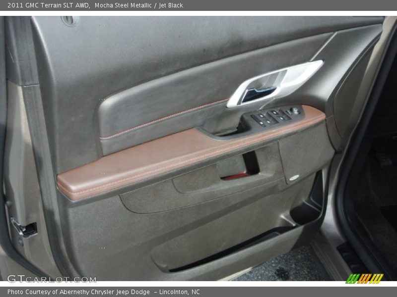 Mocha Steel Metallic / Jet Black 2011 GMC Terrain SLT AWD