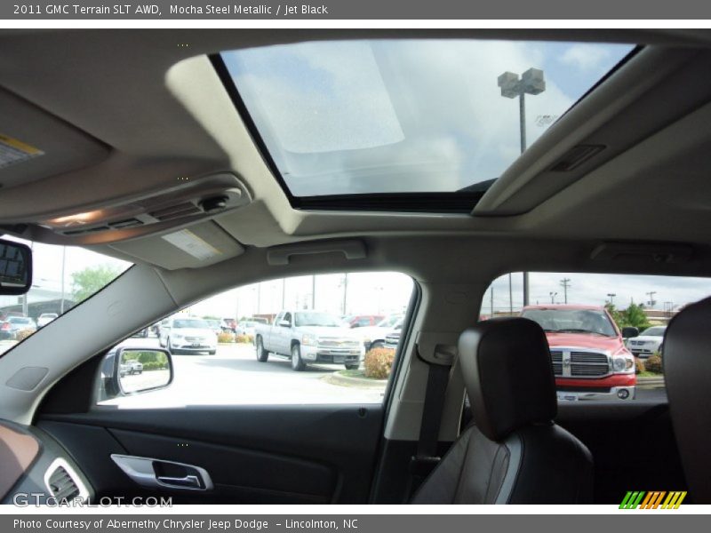 Mocha Steel Metallic / Jet Black 2011 GMC Terrain SLT AWD