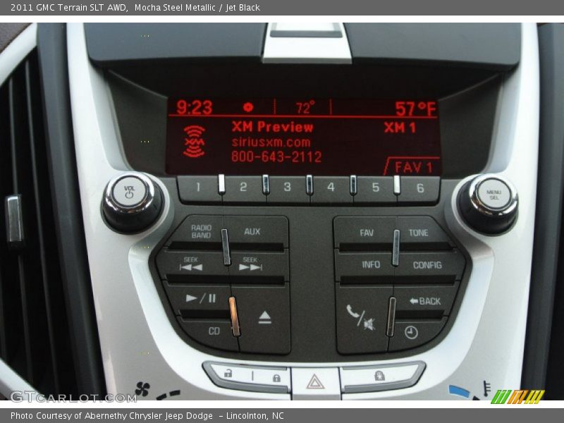 Mocha Steel Metallic / Jet Black 2011 GMC Terrain SLT AWD
