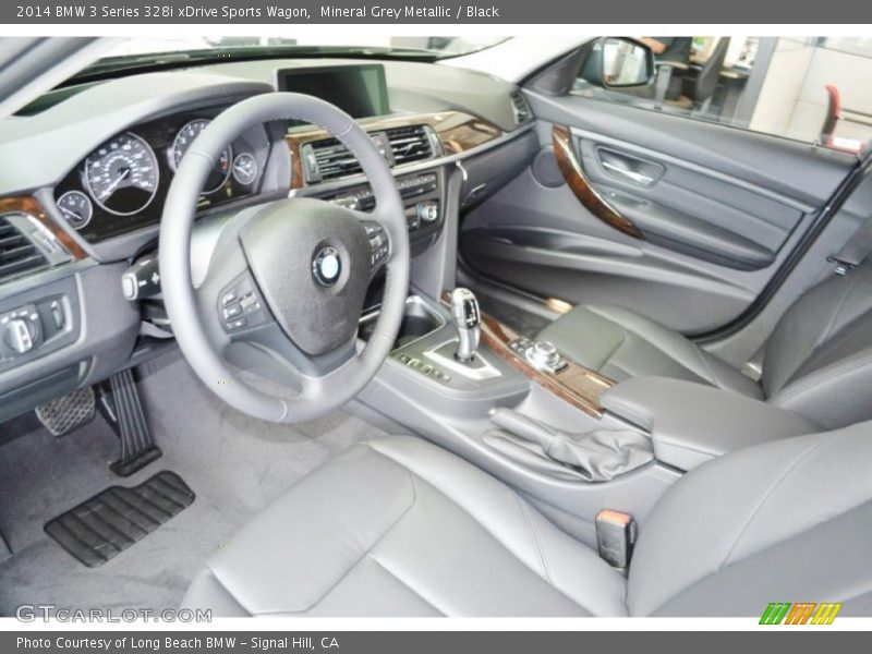 Black Interior - 2014 3 Series 328i xDrive Sports Wagon 