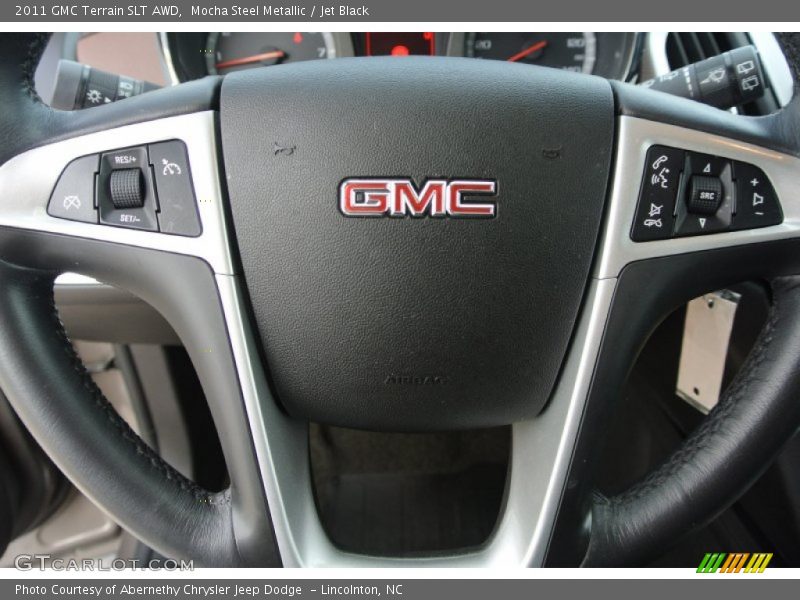 Mocha Steel Metallic / Jet Black 2011 GMC Terrain SLT AWD