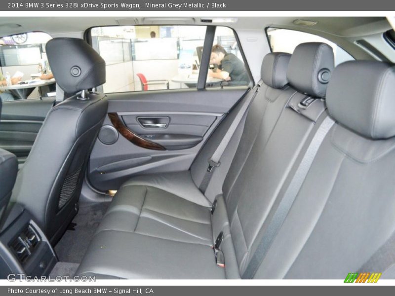 Rear Seat of 2014 3 Series 328i xDrive Sports Wagon