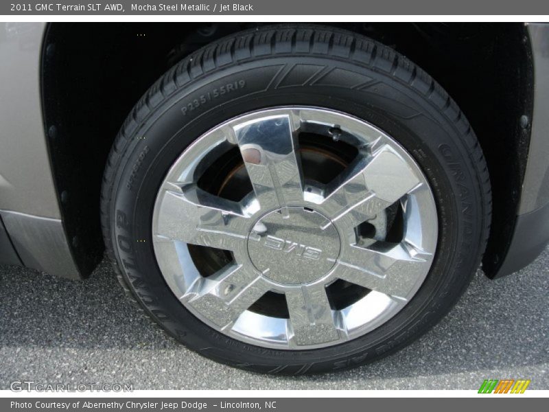 Mocha Steel Metallic / Jet Black 2011 GMC Terrain SLT AWD