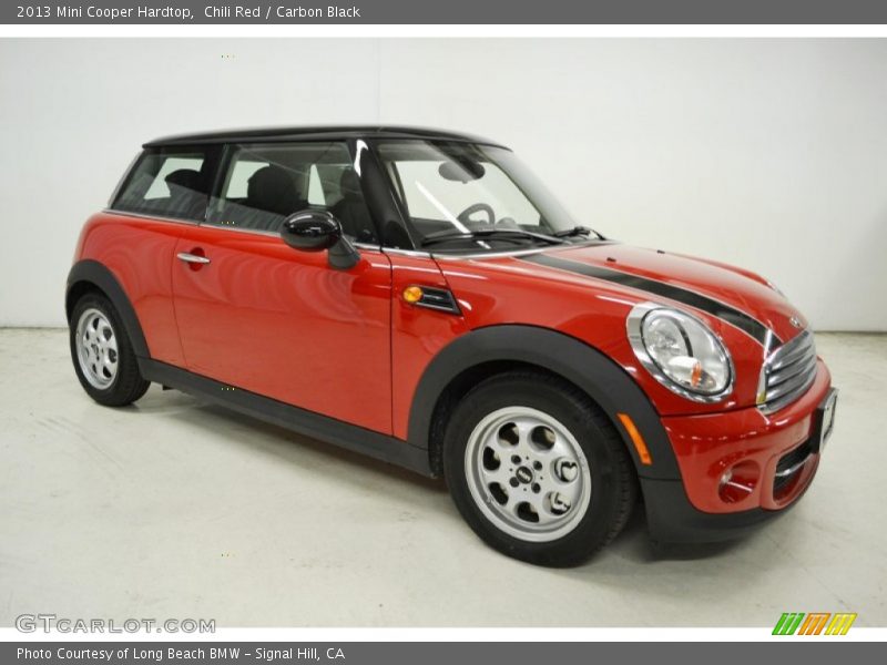 Chili Red / Carbon Black 2013 Mini Cooper Hardtop