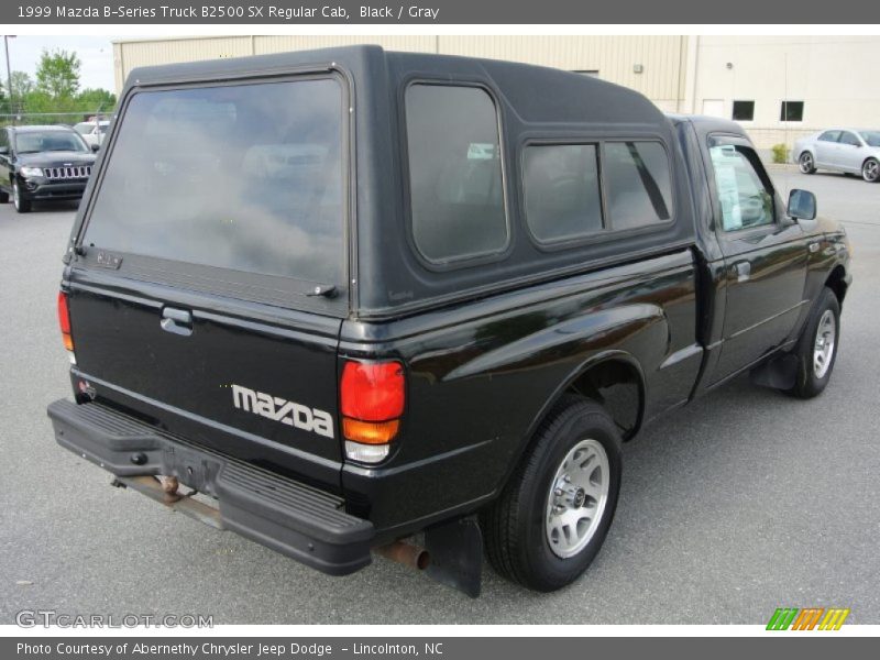 Black / Gray 1999 Mazda B-Series Truck B2500 SX Regular Cab