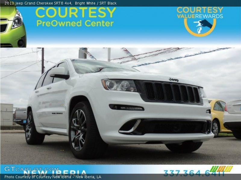 Bright White / SRT Black 2013 Jeep Grand Cherokee SRT8 4x4