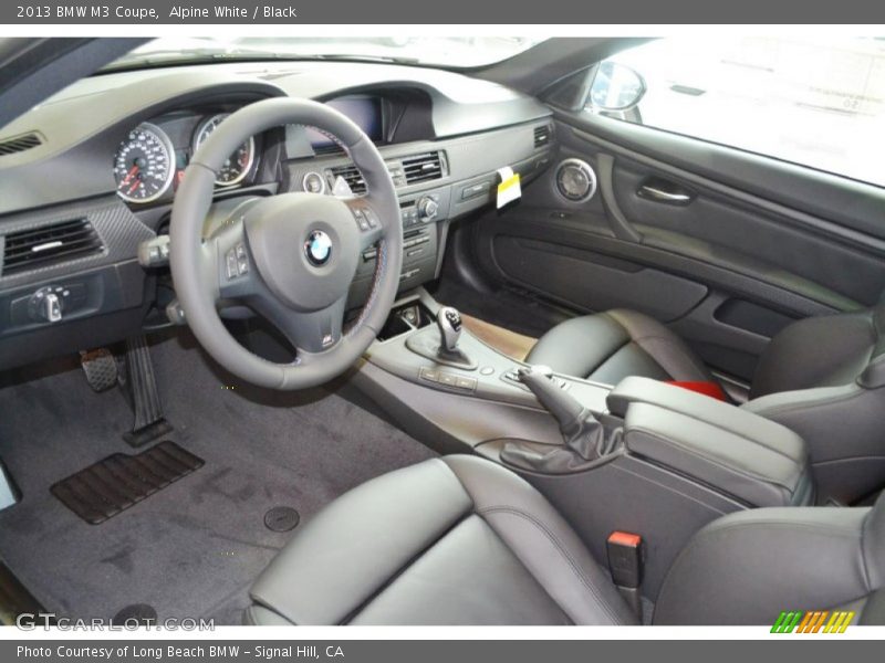 Black Interior - 2013 M3 Coupe 