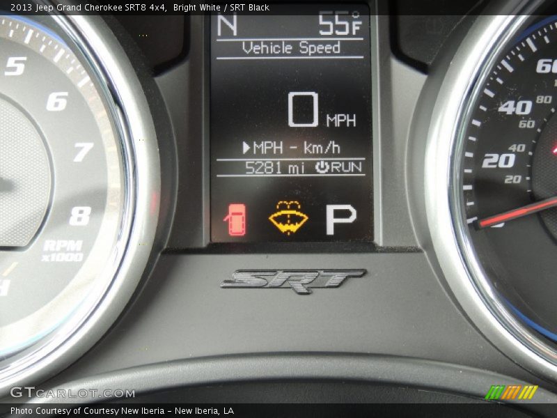 Bright White / SRT Black 2013 Jeep Grand Cherokee SRT8 4x4