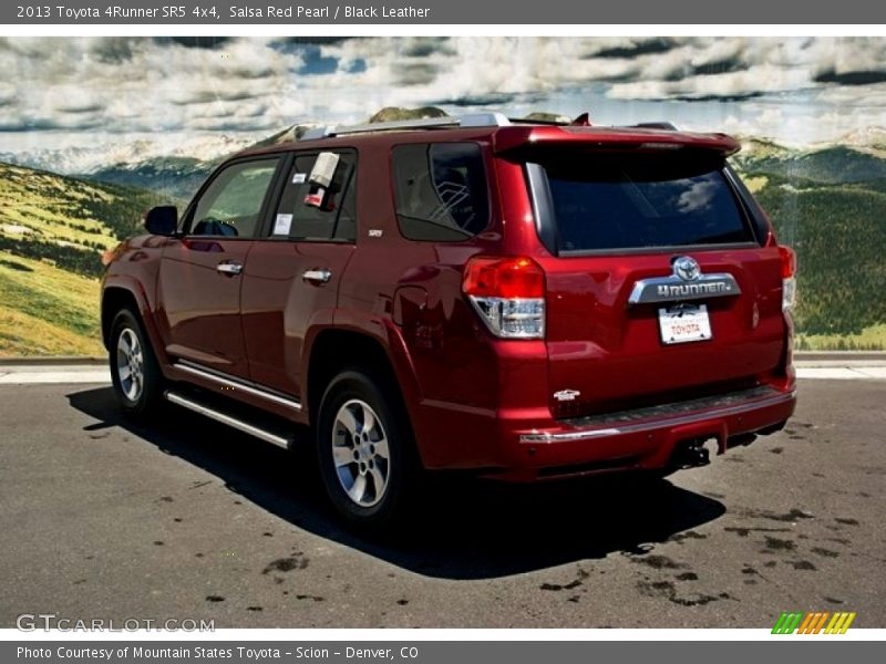 Salsa Red Pearl / Black Leather 2013 Toyota 4Runner SR5 4x4