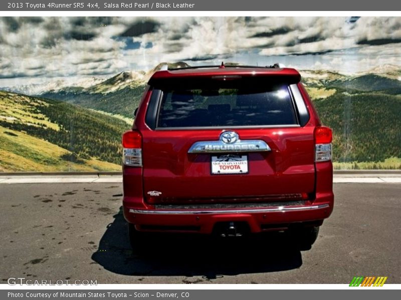 Salsa Red Pearl / Black Leather 2013 Toyota 4Runner SR5 4x4