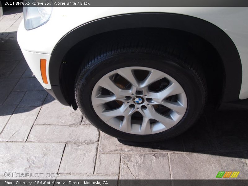 Alpine White / Black 2011 BMW X5 xDrive 35i