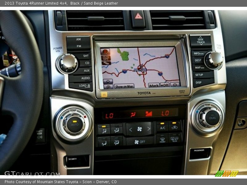 Black / Sand Beige Leather 2013 Toyota 4Runner Limited 4x4