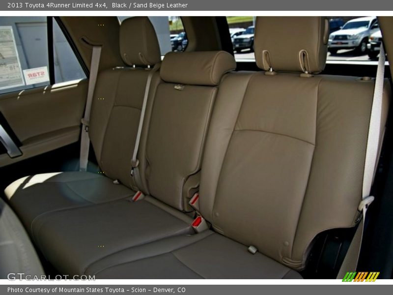 Black / Sand Beige Leather 2013 Toyota 4Runner Limited 4x4