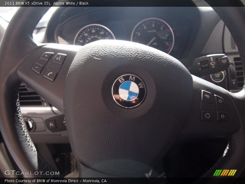 Alpine White / Black 2011 BMW X5 xDrive 35i