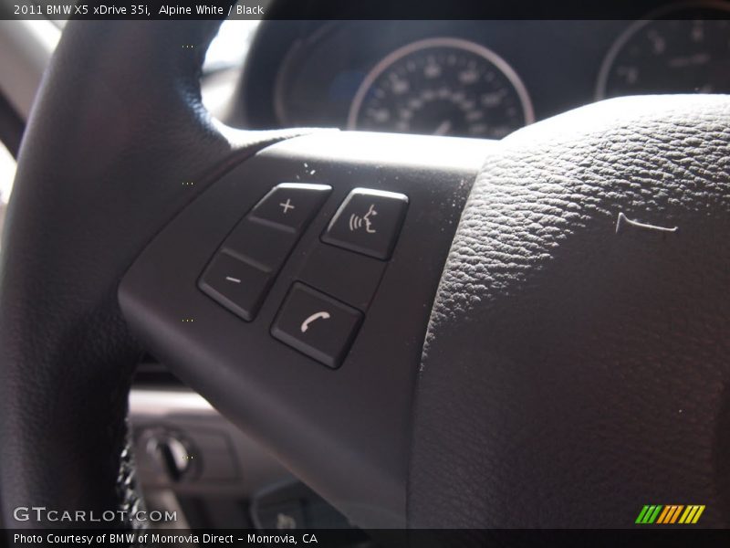 Alpine White / Black 2011 BMW X5 xDrive 35i