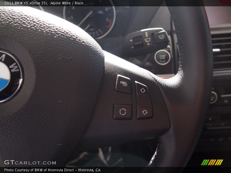 Alpine White / Black 2011 BMW X5 xDrive 35i