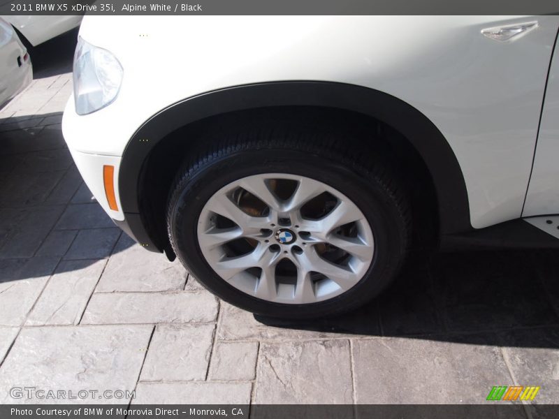 Alpine White / Black 2011 BMW X5 xDrive 35i